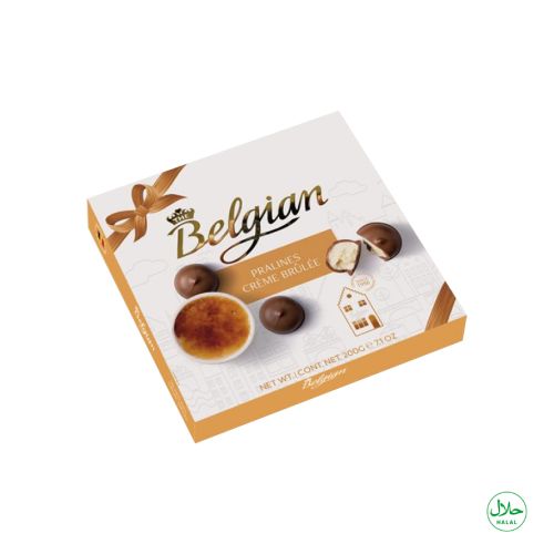 The Belgian Crème Brûlée Pralines 200g