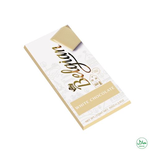 The Belgian White Chocolate Bar 100g