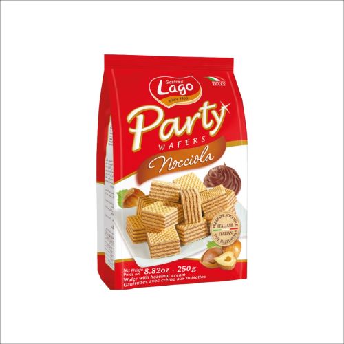 Lago Party Wafers Hazelnut 250g