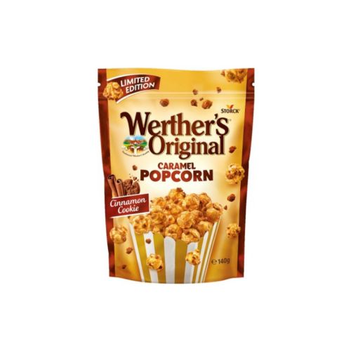 Storck Werther's Original Cinnamon Cookie Caramel Popcorn 140g