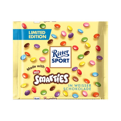Ritter Sport Smarties White Chocolate 100g