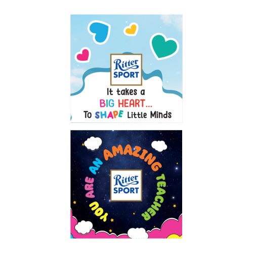 [Teachers' Day] Ritter Sport 100g Bar Sleeve