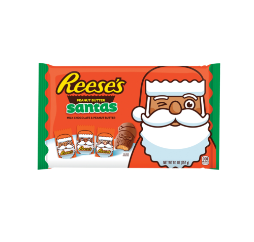 REESE'S Milk Chocolate Peanut Butter Santa 257g