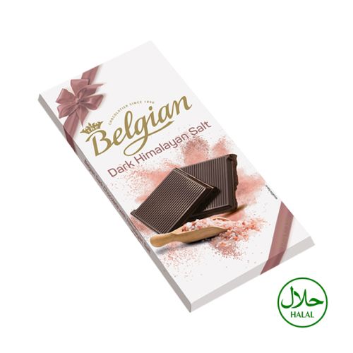 The Belgian Dark Chocolate with Himalayan Salt 100g