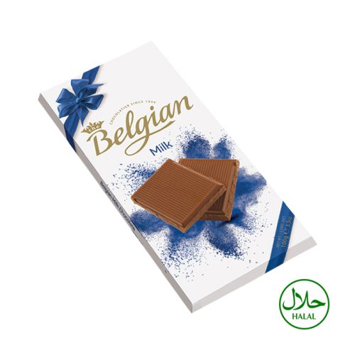 The Belgian Milk Chocolate Bar 100g