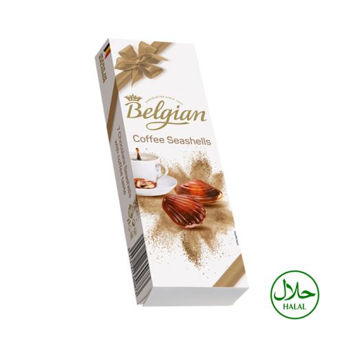 The Belgian Seashells Coffee Flavours 60g