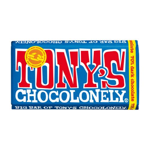 Tony's Chocolonely Dark Chocolate 70% 180g