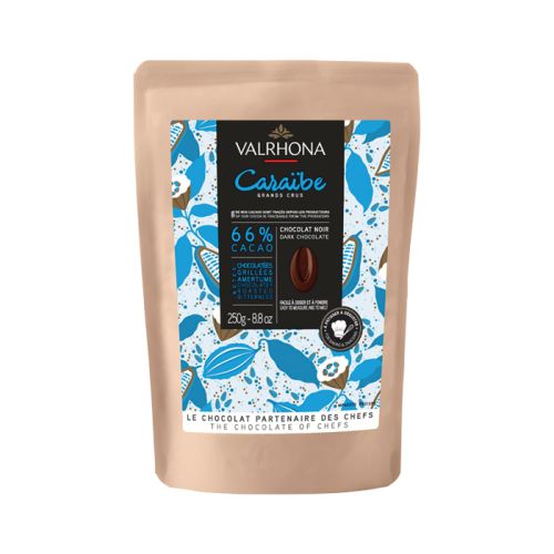 Valrhona Caraibe Dark 66% Cocoa 250g