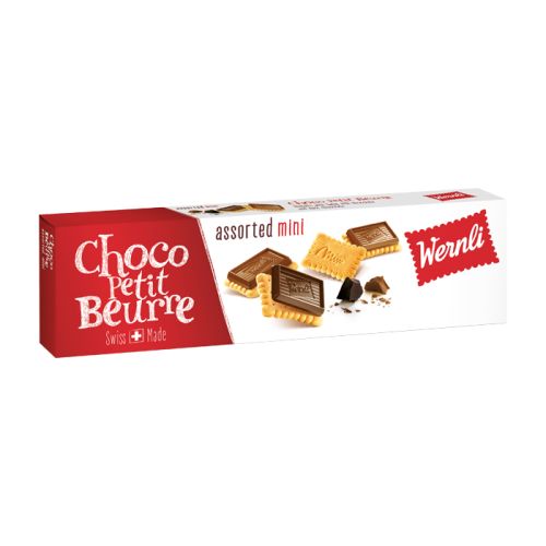 Wernli Choco Petit Beurre Assorted Mini 125g