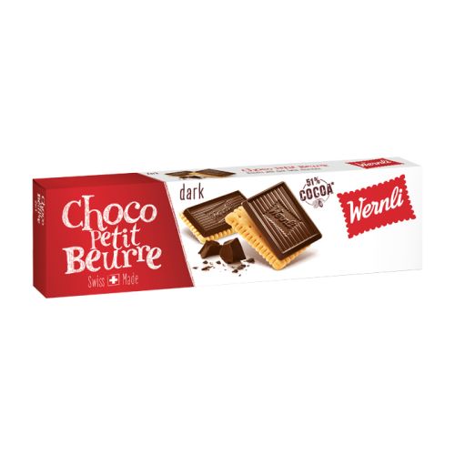 Wernli Choco Petit Beurre Dark 125g